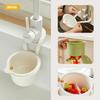 Creative Sink Hanging Strainer Basket Openable Bottom Cover Quickly Drain Kitchen Garbage Filter Multifunctional Detachable