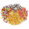 8x17mm Zweibeinige Runde Farbige Nieten für Kinder-DIY-Bastelarbeiten