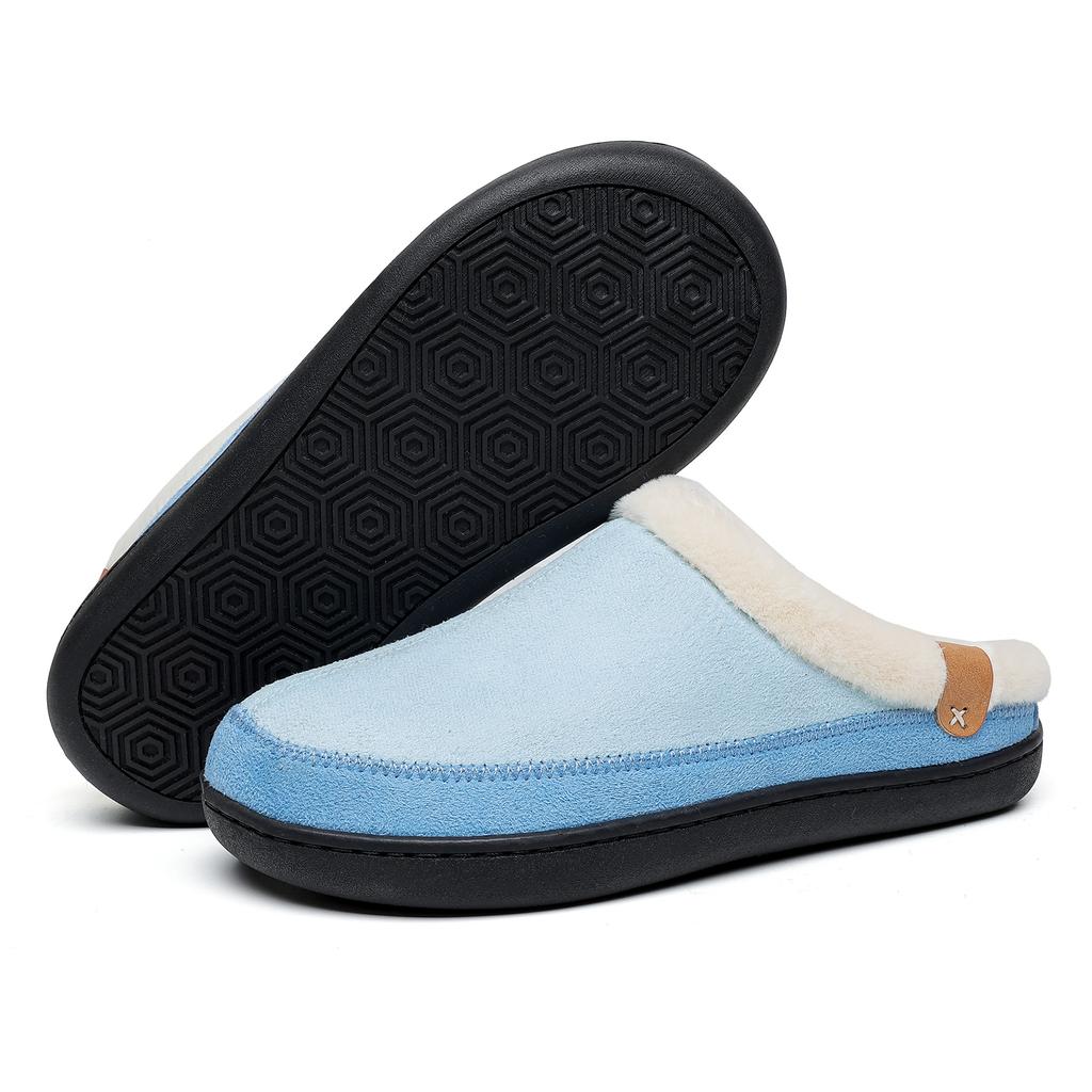 Fashion Baotou cotton drag women autumn winter home indoor fluffy slippers warm