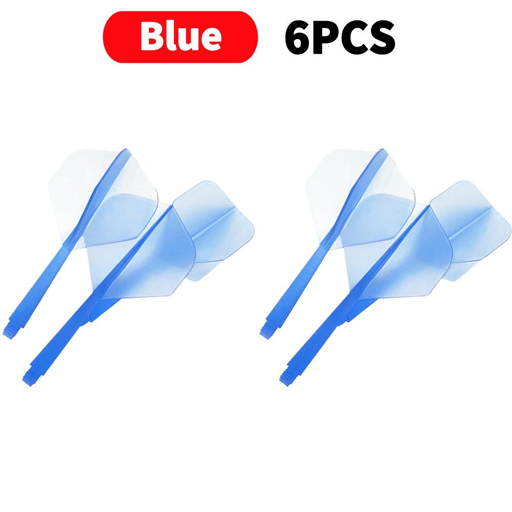 3-30Pcs 2BA Darts Tail Durable Anti-fall Darts Flights Transparent Plastic Darts Shafts Dart Throwing Entertainment Games