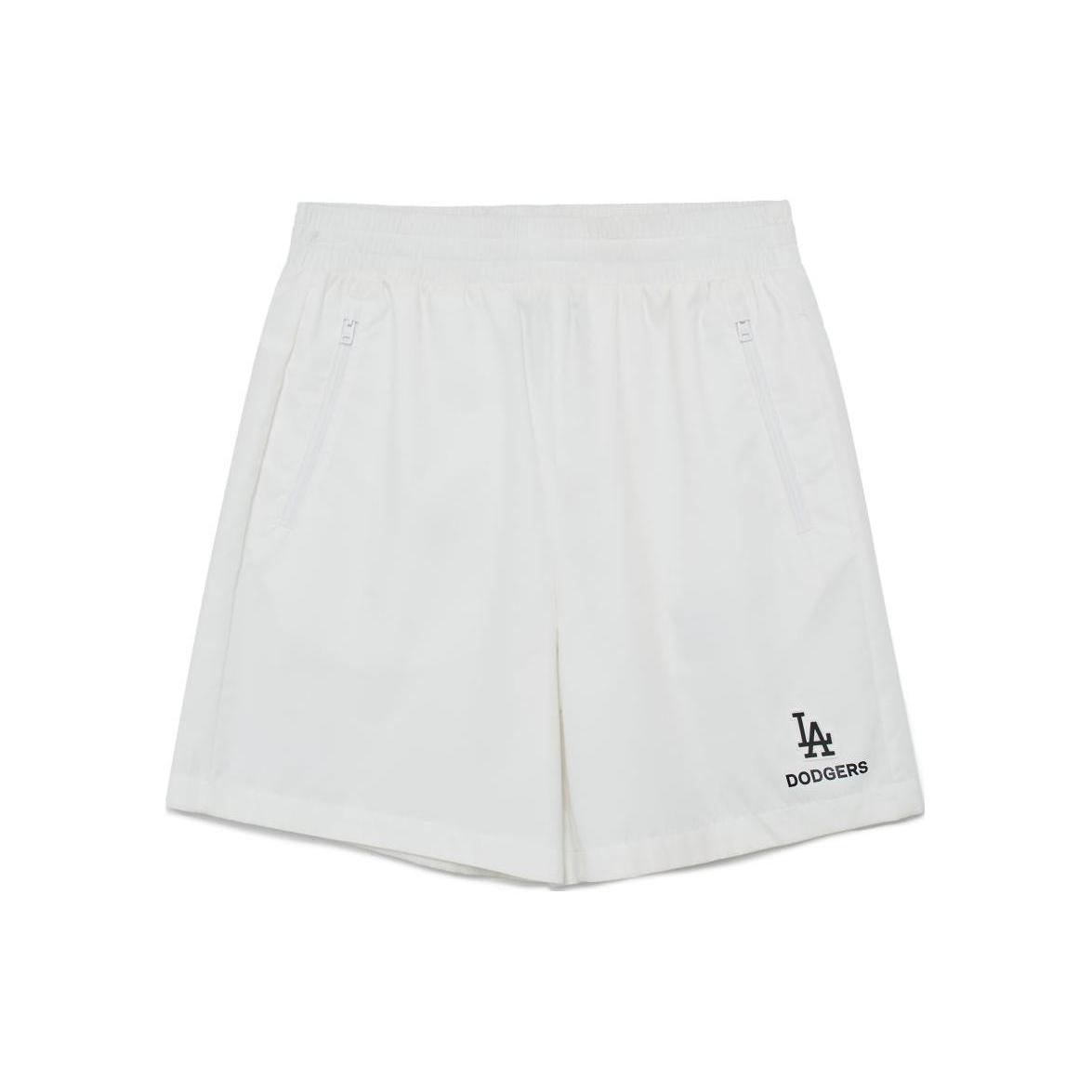 

New MLB Basic Medium Logo Casual Shorts Unisex White 3ASMB0333-07WHS XS