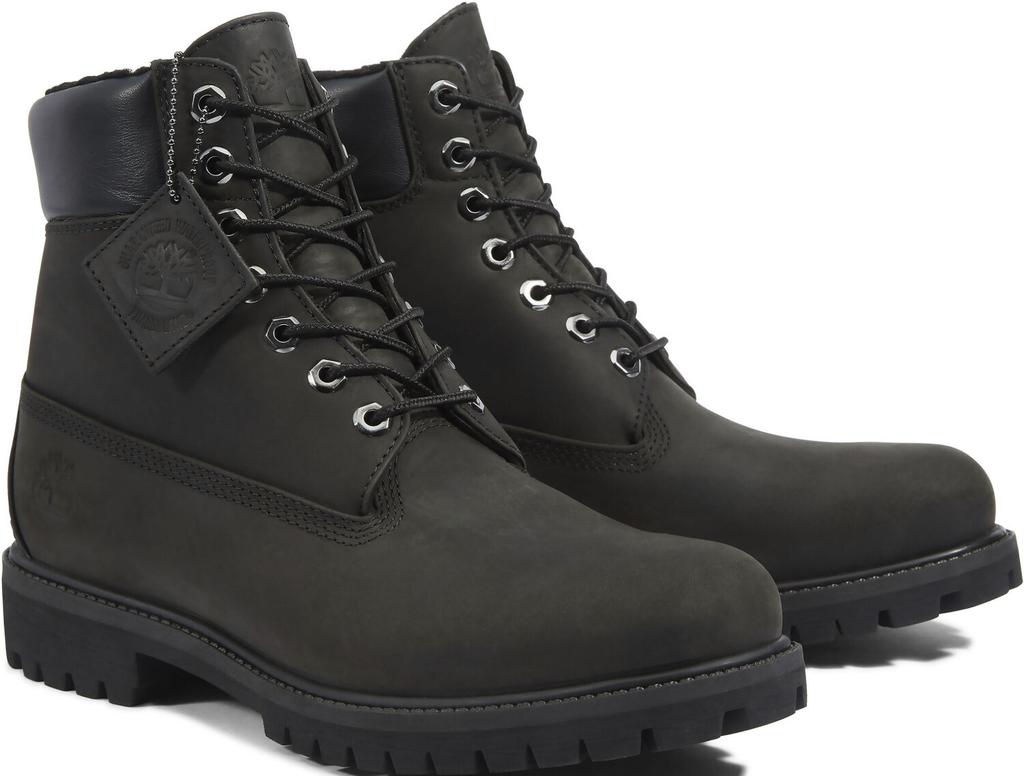 Ботинки Timberland 6 Inch Premium черный нубук (10073)