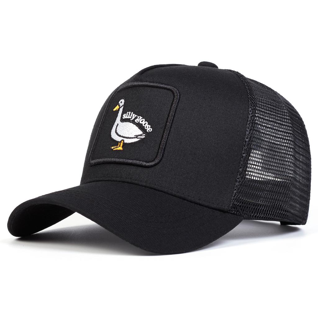 Net Baseball Stitching Embroidered Duck Neutral Gender Women  Men For Caps Spring And Summer Outdoor Adjustable Casual Hats Sunscreen Hat
