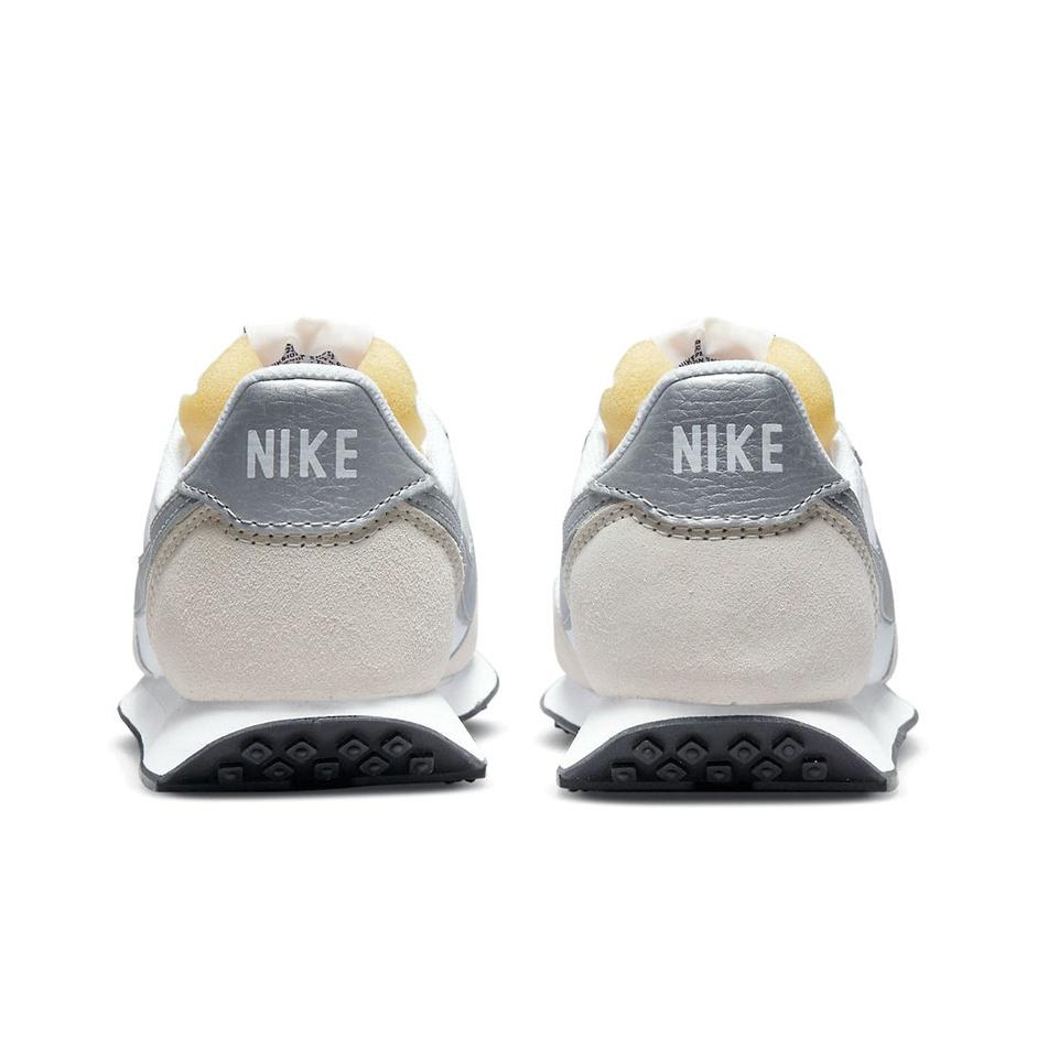 Nike Scarpe da ginnastica Waffle Trainer 2 Bianco Metallo Argento Donna Summit-Bianco Arancione Totale DA8291-101