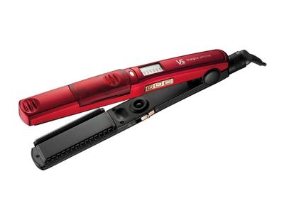 Steam Straight Hair Iron Magic Shine Negative Ion 5 Level Temperature Adjustment Red VSS-7102/RJ