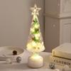 LED Christmas Tree Night Lights - Versatile DIY Desktop Ornaments for New Year Party & Home Decorations