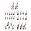 2/3/5/8/10Pcs Halloween Keychain Pendant 2D Spooky Ghost Pumpkin Design Acrylic Halloween Decoration Keychain Pendant