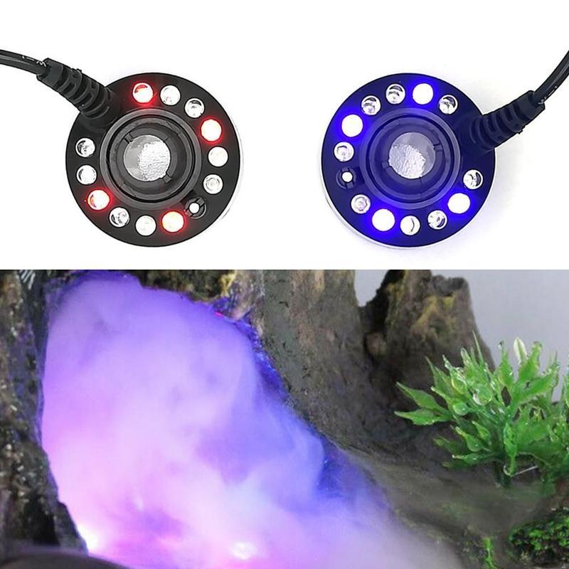 LED Buntes Aquarium Reptil Haustier Nebelmaschine Beleuchtung Reptilien Amphibien Beleuchtung Sprüher