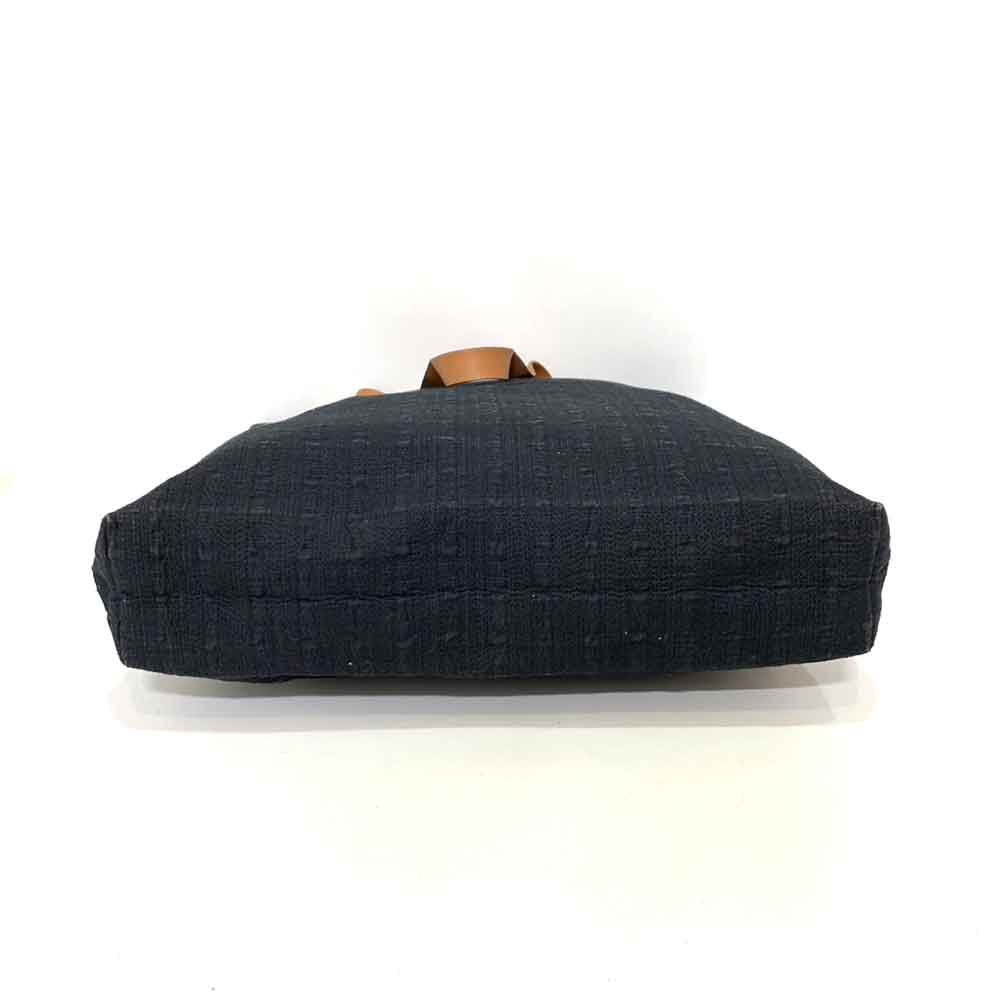 Used HERMES AmedabaHandbag Cotton canvas Women