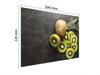 SZKLANA DESKA DO KROEJNIA 30x22 KIWI