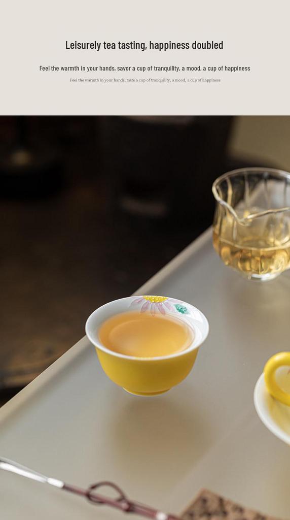 Guanlan Ceramic Kung Fu Tea Tasting Cup - Personal Master Cup