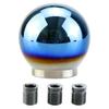 Felimoa Universal Shift Knob with MT Titanium Alloy Adapter, M8, M10, M12, (Ball Shape)