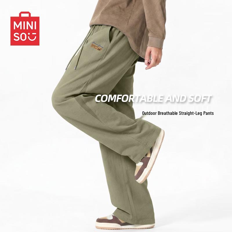 MINISO Men s Summer Casual Straight Leg Pants 2XL