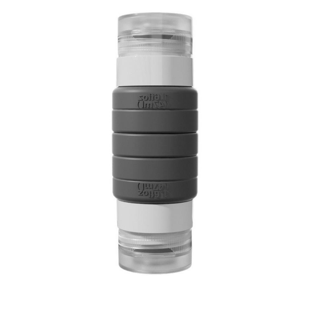 Leak-proof Double-Head Travel Bottle 2 in 1 Squeeze Bottle Packaging Bottle  Lotion Storage