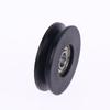1Pcs U Groove Wire Rope Over Line Pulley Lightweight Durable Nylon Lifting Wheel for Home DIY Hanging Decor Installation