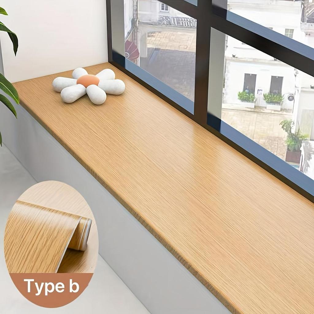 Window Sill Border Sticker - Easy Peel & Stick, Durable Scratch-Resistant Retro Style, Window Sill Decor