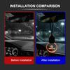 Car LED Acrylic Pendant Glowing Decor Rear View Mirror Accessories For BMW Performance M E87 E30 E46 E28 F35 G20 E93 F20 X3 X