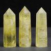 Natural Stone and Crystals Point Wand Witchcraft Rose Quartz Amethyst Home Decoration Mineral Stones Crafts Room Aquarium Decor AVE