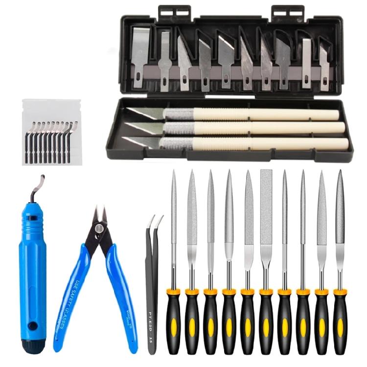 Набор инструментов для 3D-принтера с инструментом для удаления заусенцев, аксессуары для 3D-принтера для очистки 1