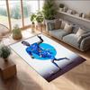 Kevin De Bruyne Printed Flannel Area Rug Non Slip Soft Polyester Floor Carpet Indoor Decor Mat for Bedroom Living Room Sofa