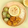 5 bustine di tè cinese alla frutta secca con kumquat, frutti della passione e bustina di tè al limone