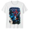 Tron (1982) Camiseta Inspirada em Cartaz de Filme Retro Filme Clássico Anos 80 Unissex