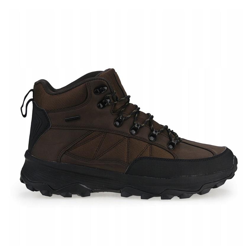 Cross Jeans KK1R4019C brown men's trekking shoes, insulated, waterproof