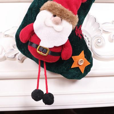 Weihnachtsgeschenk Weihnachtsmann Schneemann Socken Weihnachtsbaumschmuck Weihnachtsstrumpf Dekoration Weihnachtssocke Kinder Süßigkeitentüte