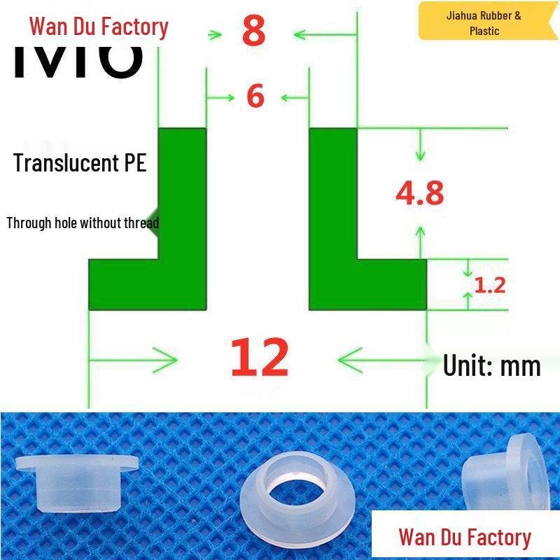 T-Shaped Nylon Insulating Bushing Spacer for M3-M35 Threads