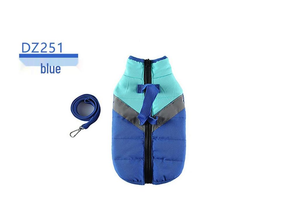 Autumn/Winter Warm Cotton Vest for Small Dogs and Cats - French Bulldog Windbreaker