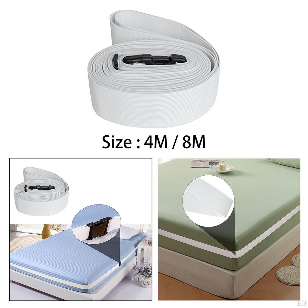 Bed Sheet Holder Band for Bedding Bedroom Reusable Portable Straps
