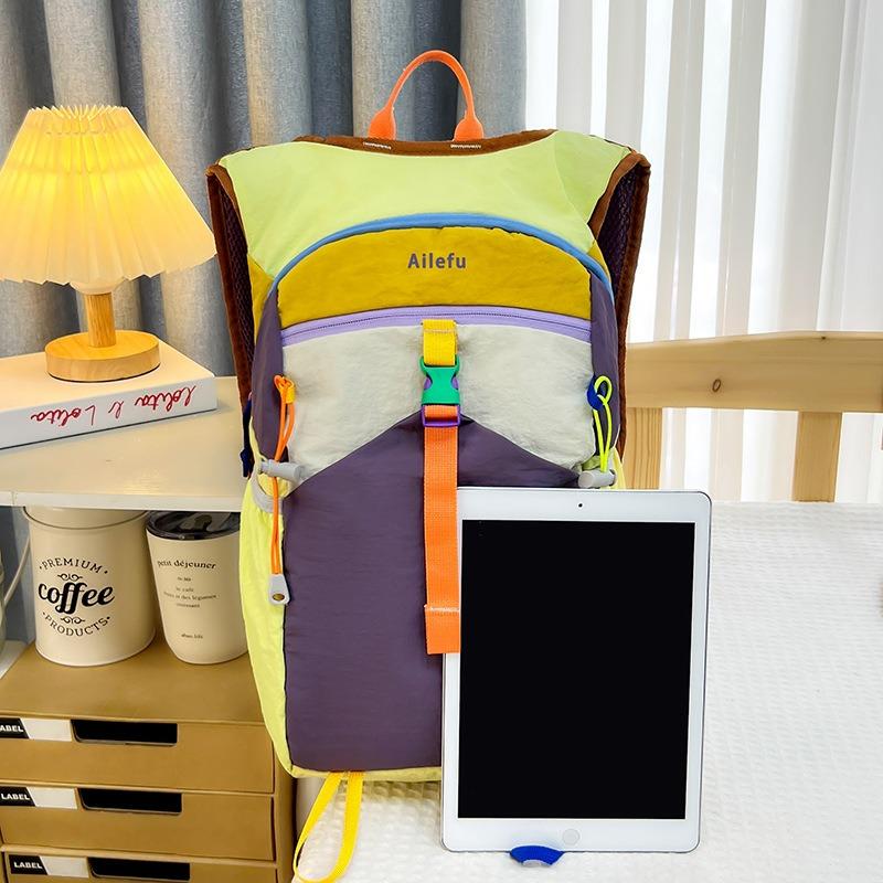 Dopamine Outdoor Mountaineering Bag Travel Bag Large Capacity Backpack Niche Design Women's Leisure Fitness Cycling Backpack
