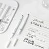 5Pcs Noise Free Retractable Gel Pen Fast Dry Ink Non Smudge Writing Pen Comfortable Handle For Students Professional