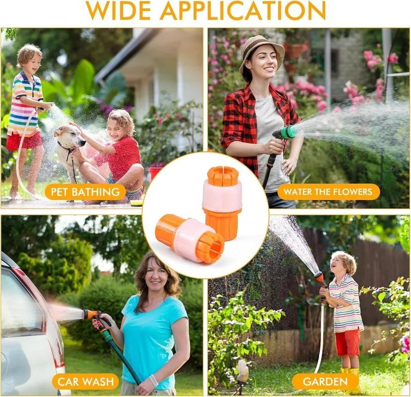 Universal Faucet Interface Water Hose Quick Connectors Backflow-proof Irrigation Fast Joints Garden Watering Pipe Accessories