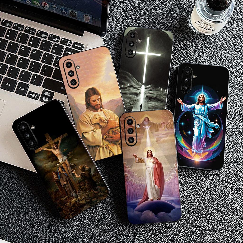 Jesus Christ God Christian Cross Cover for OPPO A80 A40 A18 A16 A17 A15 A38 A78 A79 A54 A57 A58 A60 4G 5G Coque Phone Case