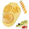 3-in-1 Egg Slicer Hard Boiled Egg Cutter for Wedges Slices & Chunks Stainless
