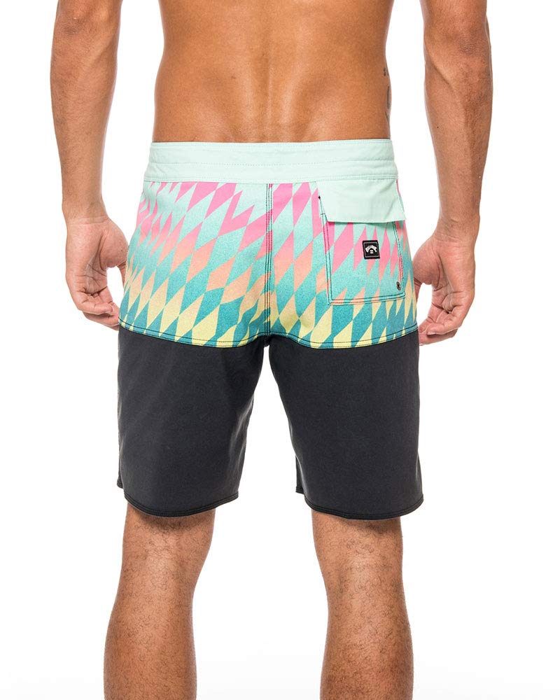 Billabong FIFTY50 PRO Men's AQU Swimsuit, Size 28 (equivalent to Japanese sizes S-M)