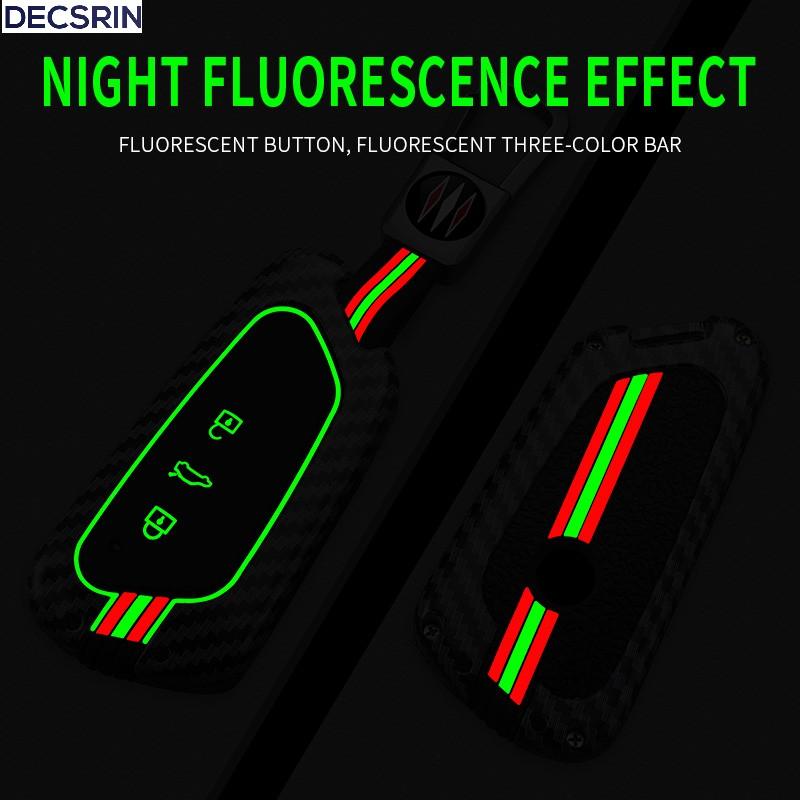 Car Key Case Cover Fob for VW Volkswagen Golf 8 MK8 ID.3 ID.4 Cupra Skoda Octavia A8 SEAT Leon MK4 2020 2021 Formentor Tarraco