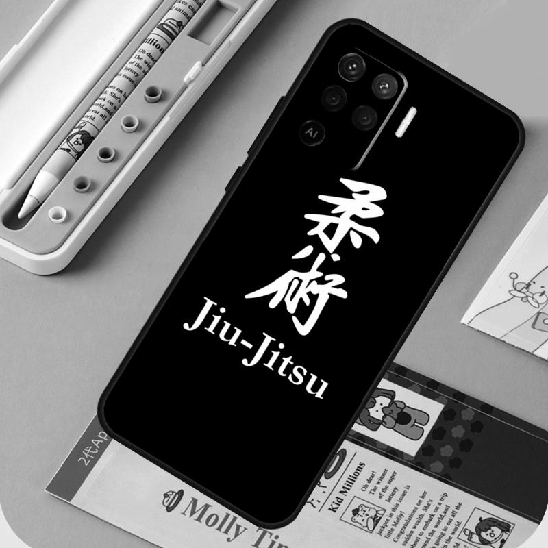 Judo BJJ Jiu Jitsu For Oppo A40 A60 A80 A94 A74 A54 A15 A18 A38 A58 A78 A98 A16 A76 A96 A57 A17 A77 A5 Pro Case