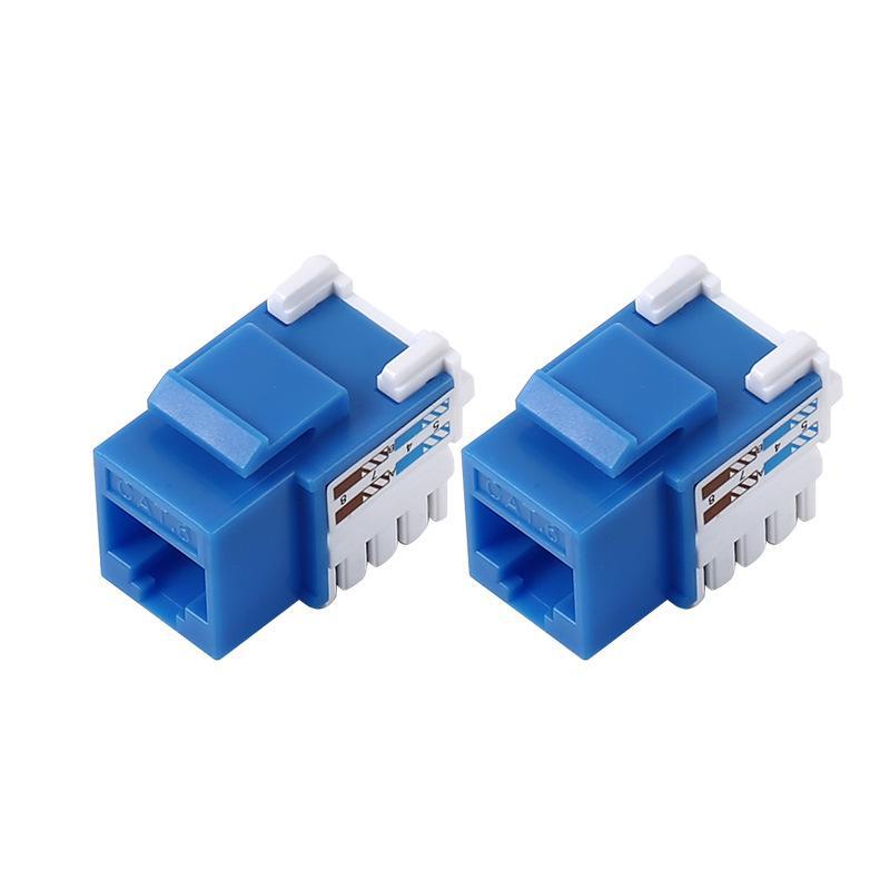 90° Unshielded Category 6 Module with Tail Hole