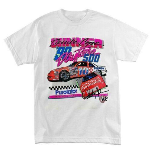 

Винтажная футболка унисекс Derrick Cope Neon Daytona 500 Winner NASCAR 1990 года S