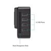 200W Car Power Inverter 12V To 220V Converter with 4 USB Ports & Double Outlets Easy to Carry for Vehicles Trucks RVs