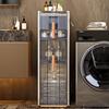 Multi-layer Bathroom Floor Storage Rack - No-Installation Trolley Cabinet