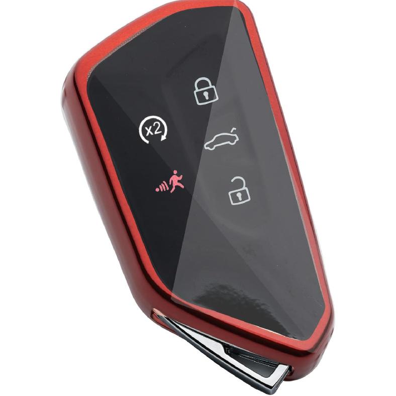 Key Fob Cover Fit for VW Atlas ID.4 ID.3 MK8 Golf GTI Seat Leon MK4 Skoda Octavia 2024 2025