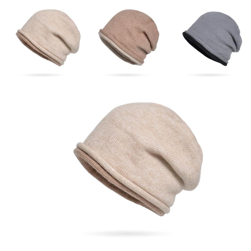 Knitted Winter Hat For Women With Windproof And Breathable Acrylic Material