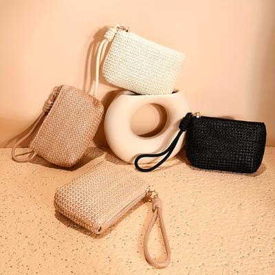 Coin Purse, Women's Small Coin Purse, Portable Handheld Keychain Bag, Key and Card Storage Bag