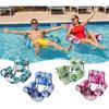 3-Schlauch Stoff Wasserhängematte Aufblasbarer Poolschwimmer Liegestuhl Faltbares Schwimmendes Bett für Sommer Strand Pool Wasserunterhaltung