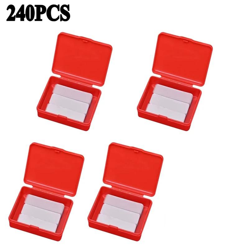 60 Foi/Cutie Bandă Adezivă Față-Verso Reutilizabilă Impermeabilă Autocolant de Perete Fără Urme Autoadeziv Aparat Electrocasnic Transparent Set