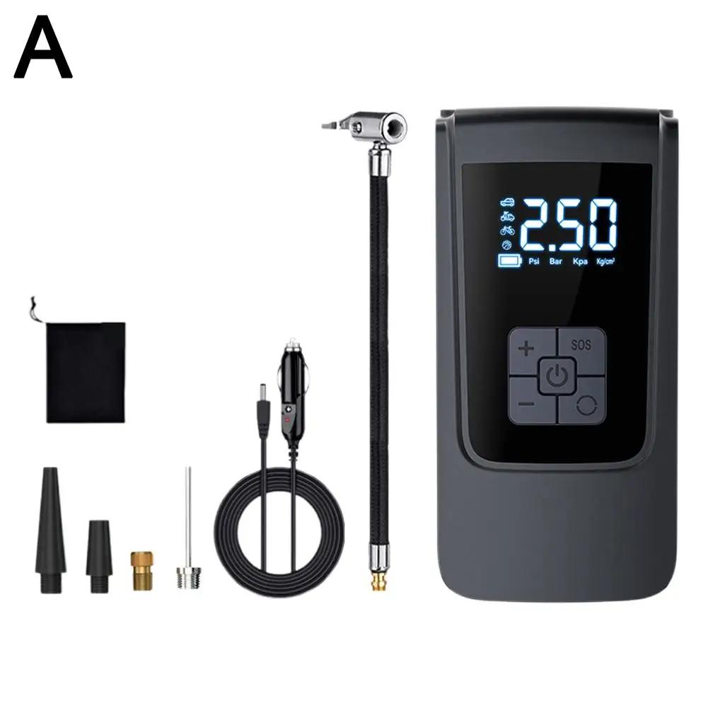 

Автомобильный беспроводной двойной цифровой дисплей с дисплеем для измерения давления, портативный насос для накачивания шин, интеллектуальный цифровой насос для шин X7E7