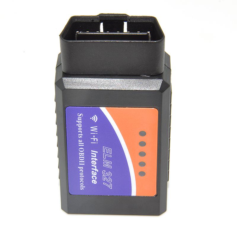 Wireless ELM327 WiFi OBD 2 For Android 4.2 Car DVD WiFi ELM327 OBD II Scanner Free Shipping WF